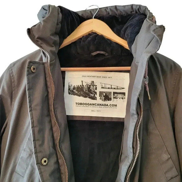 Toboggan Women's Hoodie Winter Snow Jacket Coat  Size Small. - Picture 5 of 16